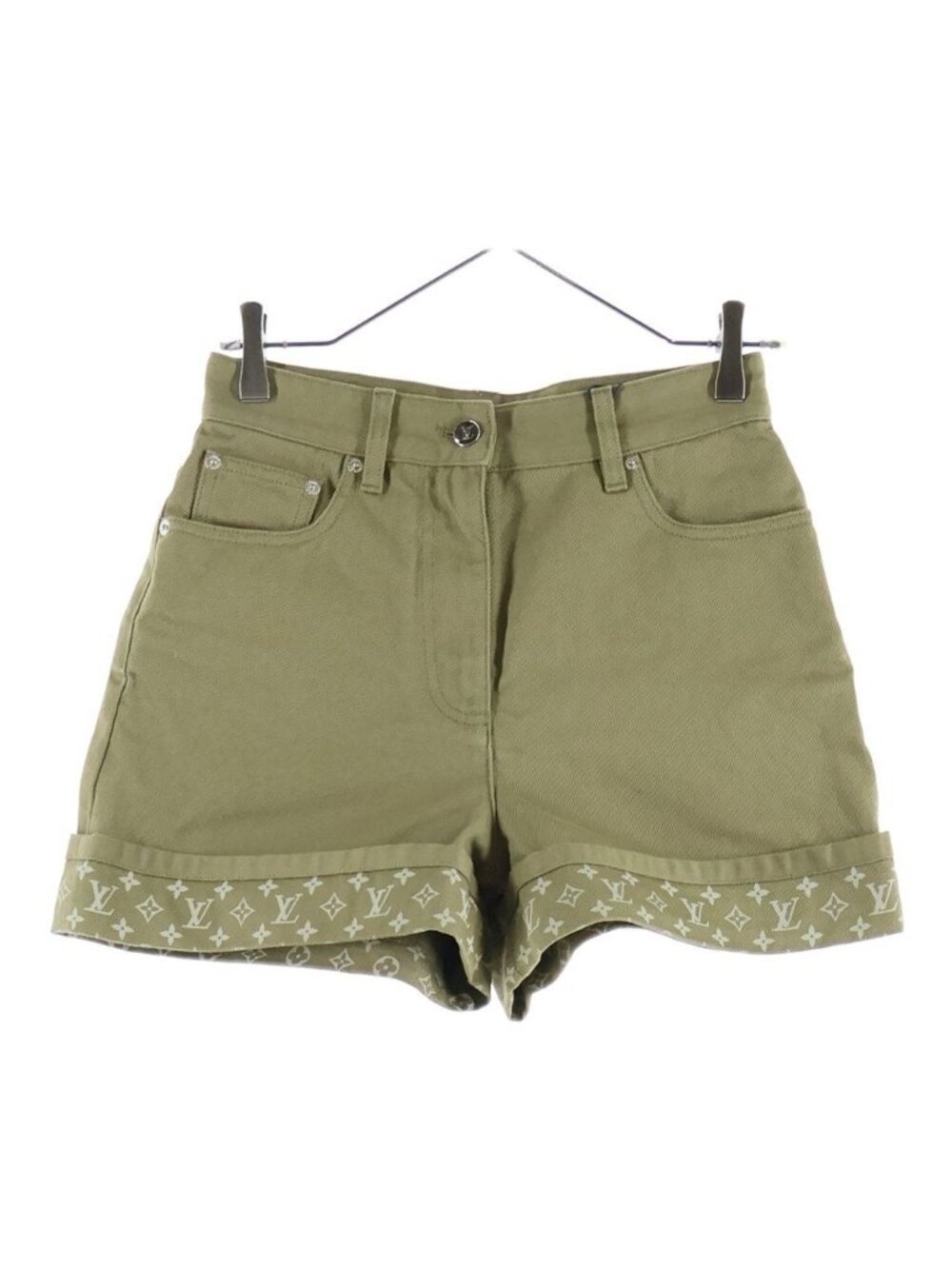 Louis Vuitton Inside Out Monogram Shorts Khaki